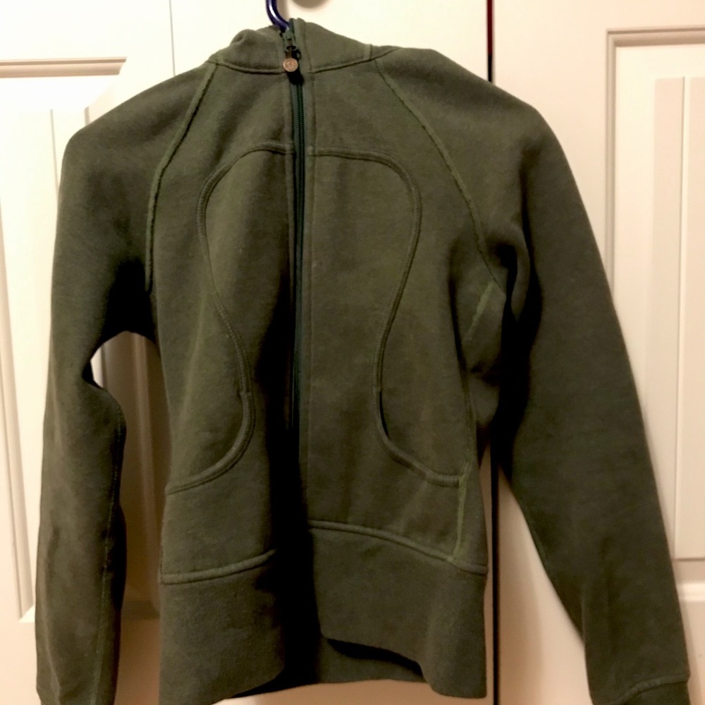 LuluLemon dark green hoodie
